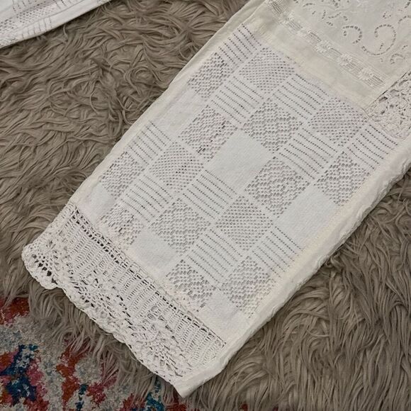 NWT Free People Lace Patchwork Pants size 6 - Picture 5 of 13